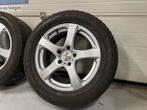 18inch Audi Q7 Porsche Cayenne Crafter 5x130 Velgen set, 18 inch, Gebruikt, 255 mm, Banden en Velgen