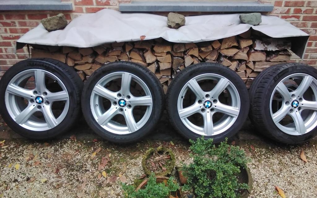 BMW velgen 17 inch 5x120, Autos : Pièces & Accessoires, Pneus & Jantes, Jante(s), Pneus été, 17 pouces, 225 mm, Véhicule de tourisme
