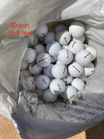 Set van 100 Srixon softfeel ballen beschikbaar voor biedingen
