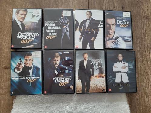 8 dvd´s van James Bond, Cd's en Dvd's, Dvd's | Actie, Zo goed als nieuw, Actie, Vanaf 12 jaar, Ophalen of Verzenden