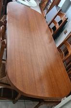 Magnifique table en chaîne massif 2m10, Maison & Meubles, Comme neuf, Enlèvement ou Envoi