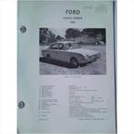 Ford Consul Corsair Vraagbaak losbladig 1964 #1 Nederlands, Boeken, Auto's | Boeken, Gelezen, Ophalen of Verzenden, Ford