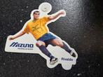 Sticker voetbal speler Rivaldo Brazilië Mizuno sports, Ophalen of Verzenden, Zo goed als nieuw, Sport