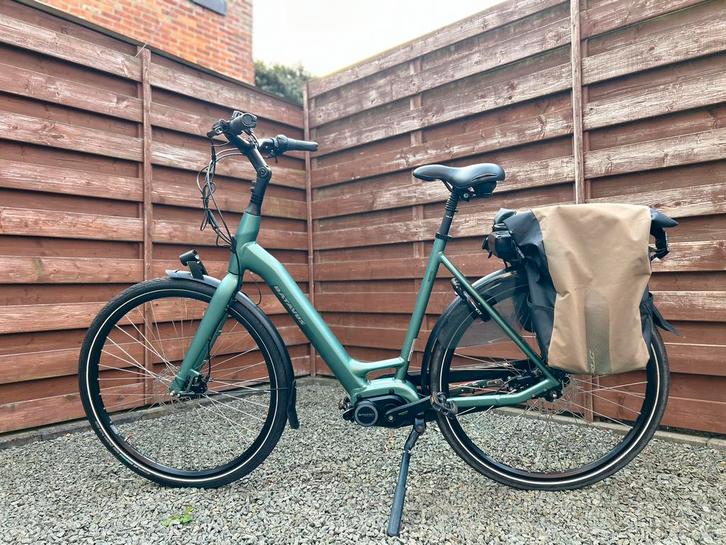 Elektrische fiets middenmotor, Fietsen en Brommers, Elektrische fietsen, Zo goed als nieuw, Ophalen