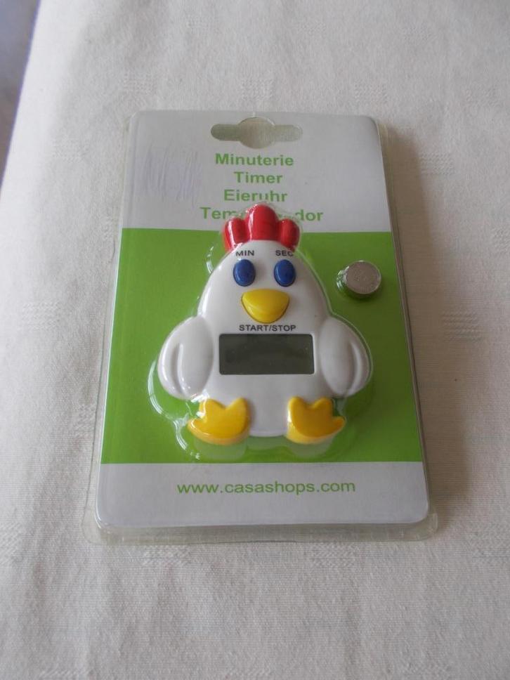 Nieuwe kookwekker/keukentimer CASA incl. batterij, Huis en Inrichting, Overige Huis en Inrichting, Nieuw, Ophalen of Verzenden