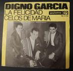 Digno Garcia: "La Felicidad" (vinyl single 45T/7"), Latin en Salsa, Gebruikt, Ophalen of Verzenden, 7 inch