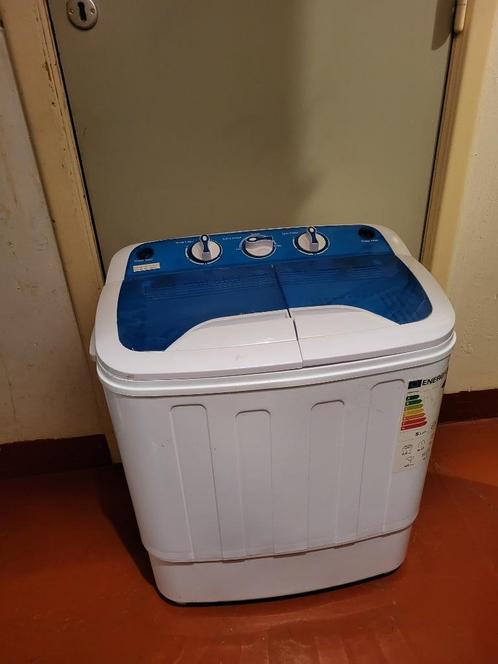 Mini wasmachine met dubbele trommel, Elektronische apparatuur, Wasmachines, Zo goed als nieuw, Bovenlader, Minder dan 4 kg, Minder dan 85 cm