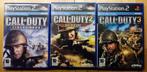 Call of duty Finest Hour 1 +COD Big Red One 2 + COD 3, Games en Spelcomputers, Games | Sony PlayStation 2, Vanaf 16 jaar, Gebruikt