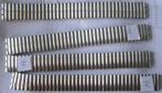 Bracelet extensible flexible argenté de 16 mm pour Swatch, Ophalen of Verzenden, Nieuw, Zilver, Zilver