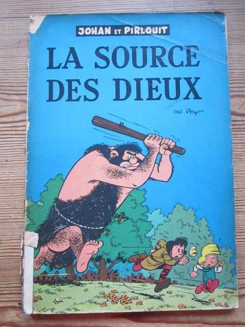 Johan et Pirlouit  La Source des Dieux 1957 Peyo disponible aux enchères