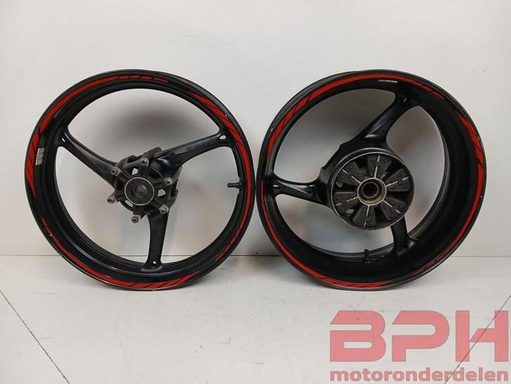 Velgen Suzuki GSX-R 1000 K9 L0 L1 L2 L3 L4 L5 L6 2009 t/m 20, Motoren, Onderdelen | Suzuki, Gebruikt, Ophalen of Verzenden