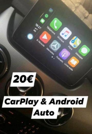 CarPlay en Android Auto voor Mercedes - Benz (activering) beschikbaar voor biedingen