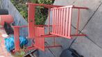 Klapstoelen hout, Tuin en Terras, Ophalen, Zo goed als nieuw