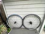 Voor en achterwiel SHIMANO, Fietsen en Brommers, Fietsonderdelen, Racefiets, Zo goed als nieuw, Shimano, Ophalen