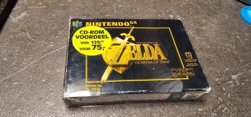 N64 Zelda Ocarina in een doos beschikbaar voor biedingen