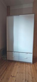 Witte kleerkast IKEA, Ophalen, Zo goed als nieuw