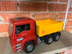 Bruder MAN camion met kipbak, Ophalen, Zo goed als nieuw