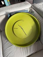 S&P wandklok diameter 60cm groen, Huis en Inrichting, Ophalen, Wandklok