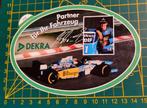 Sticker F1 Benetton Renault Michael Schumacher Dekra 1995, Collections, Enlèvement ou Envoi