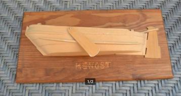 OUDE HOUTEN BOOT - WANDDECORATIE, Enlèvement ou Envoi, Utilisé