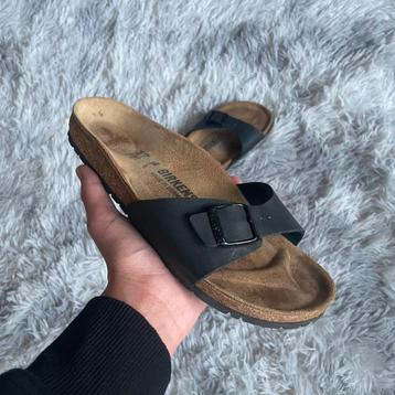 Birkenstock Madrid sandalen / slippers / schoenen - zwart beschikbaar voor biedingen