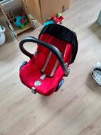 Maxi cosi + zonneklep + regenhoes, Enlèvement, Utilisé, Maxi-Cosi, Ceinture de sécurité