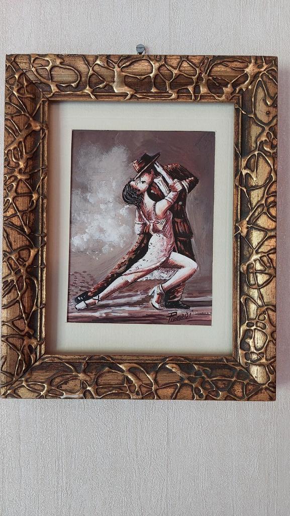 Décoration murale Tango Panarisi, Maison & Meubles, Accessoires pour la Maison | Peintures, Dessins & Photos, Comme neuf, Peinture