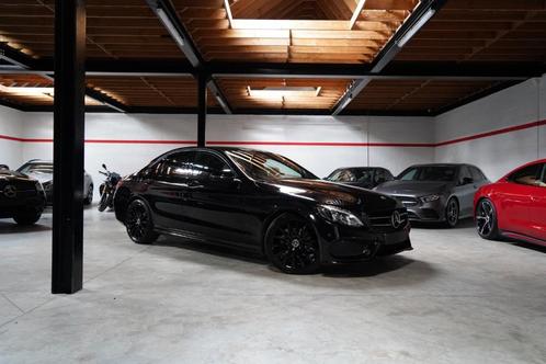 Prachtige Mercedes C180 AMG-Line full black!, Auto's, Mercedes-Benz, Bedrijf, Te koop, C-Klasse, Achteruitrijcamera, Bluetooth