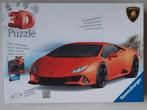 3D puzzel Lamborghini, Ophalen of Verzenden, Zo goed als nieuw