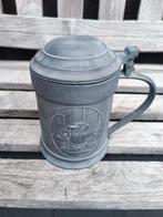 Tinnen vintage drinkbeker, Ophalen of Verzenden
