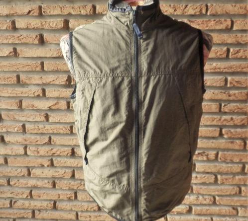 (14)- blouson homme t.S sans manches vert -, Kleding | Heren, Bodywarmers, Zo goed als nieuw, Maat 46 (S) of kleiner, Groen, Ophalen of Verzenden