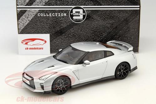 Nissan GT-R 2017 1:18 Triple 9, Hobby en Vrije tijd, Modelauto's | 1:18, Nieuw, Auto, Overige merken, Ophalen of Verzenden