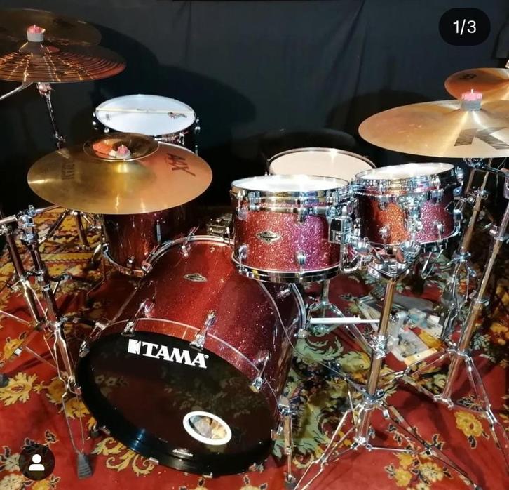 Tama starclassic Birch Bubinga, Muziek en Instrumenten, Drumstellen en Slagwerk, Zo goed als nieuw, Tama, Ophalen