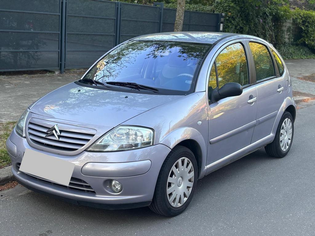 Citroen C3 1.4i AUTOMAAT EXCLUSIVE *77.000 Km*2004*AIRCO*, Autos, Citroën, Alarme, Argent ou Gris, Achat, Entretenue par le concessionnaire