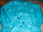appelblauw zeegroen jas PIROUETTE 128, Enlèvement ou Envoi, Comme neuf, Fille, Manteau