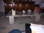 Marmeren salon tafel, Huis en Inrichting, Ophalen, Marmer, 100 tot 150 cm, 50 tot 100 cm