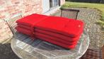 Set van 4 rode stoelkussens als nieuw prijs per kussen, Ophalen, Nieuw