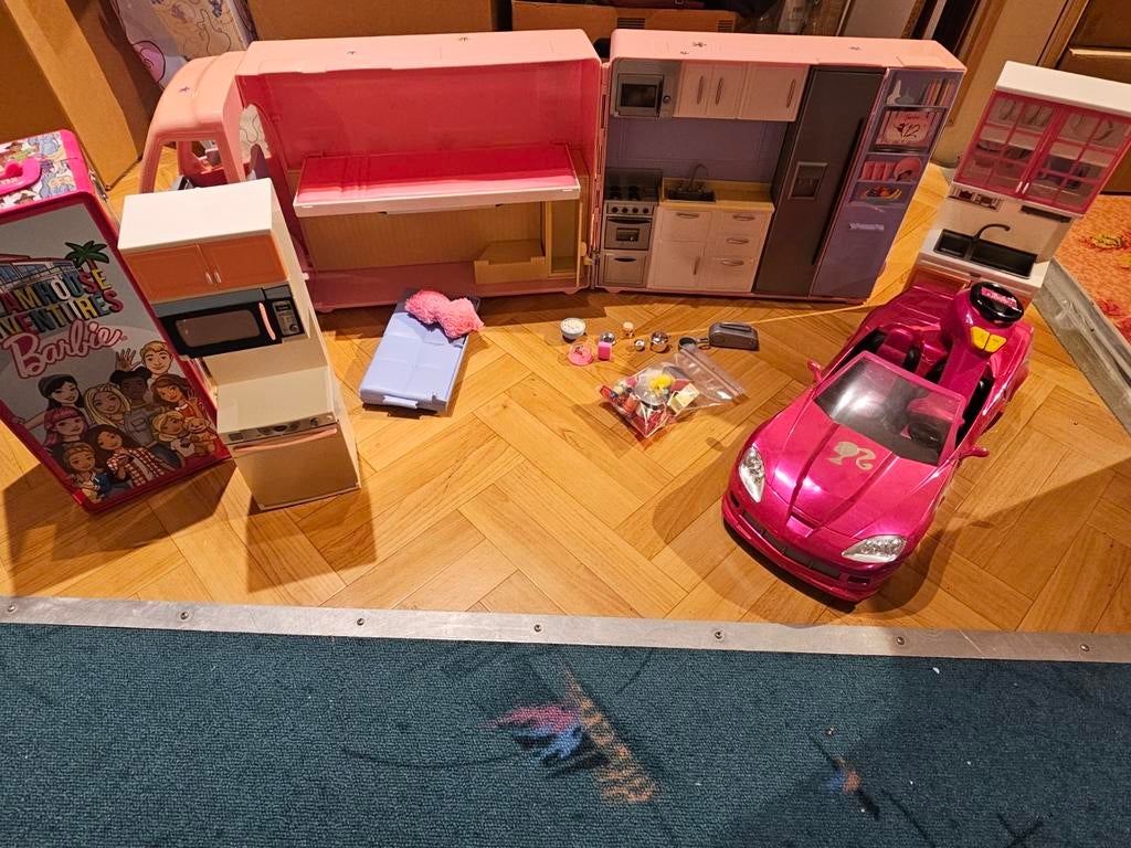 Lot van barbie, Ophalen, Barbie