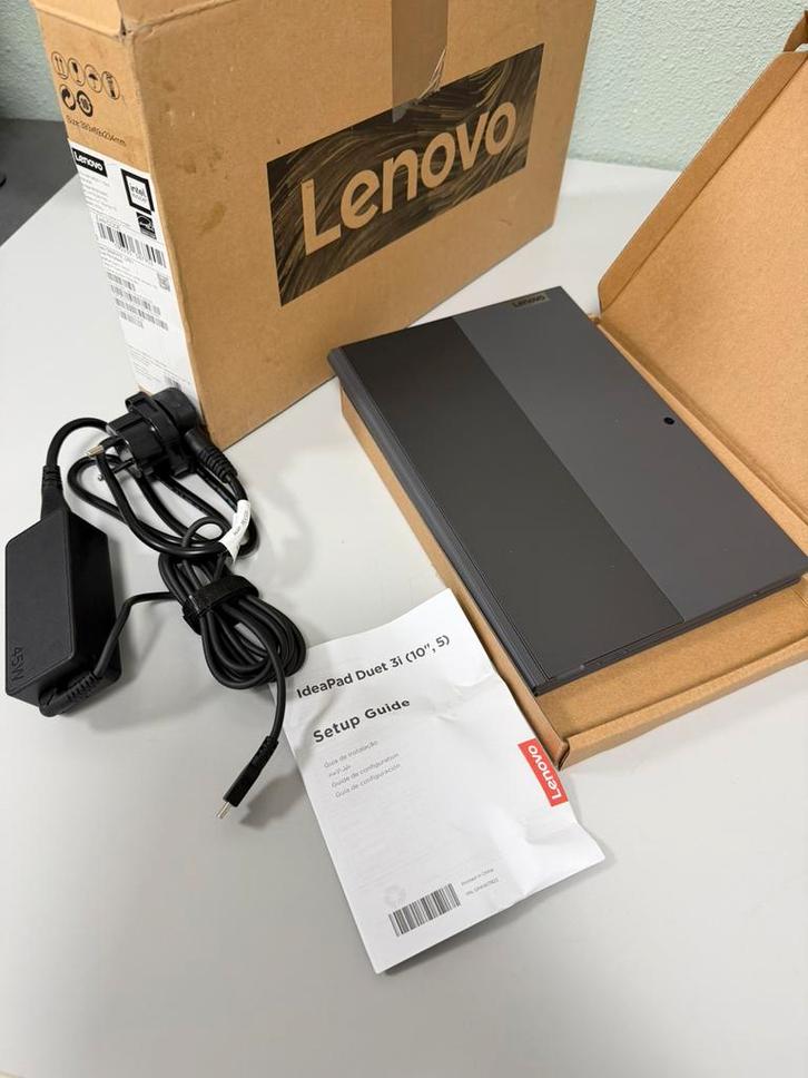 Lenovo Duet 3 2-in-1 Touch Laptop Tablet 10.3” 10IGL5 64GB, Computers en Software, Windows Laptops, Zo goed als nieuw, 10 inch of minder