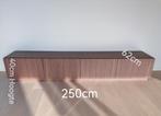 Splinternieuwe lage Kast, design tv meubel donker houten, Huis en Inrichting, Ophalen, Overige materialen, Nieuw, 200 cm of meer