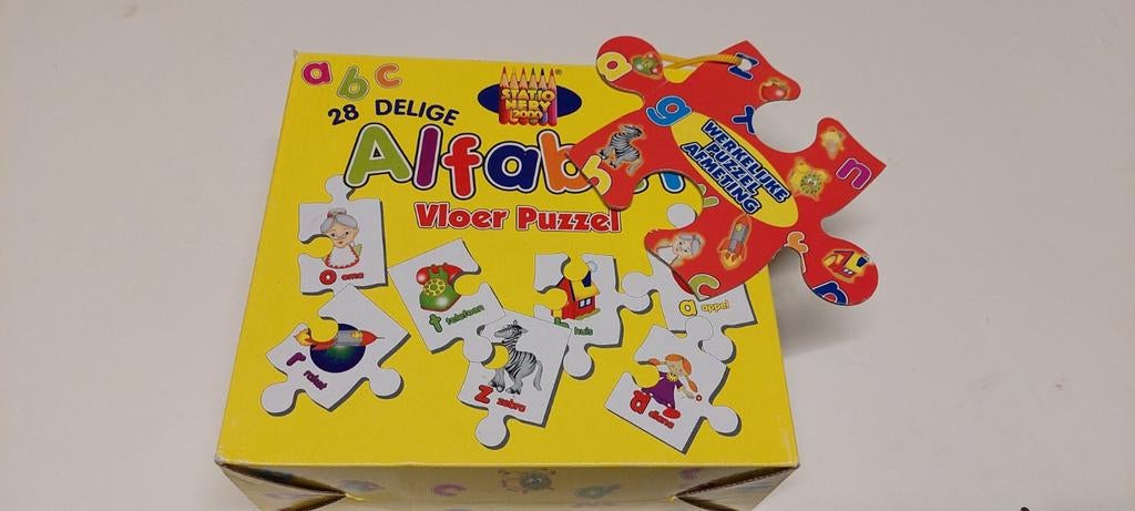 28 delige alfabet vloerpuzzel, Kinderen en Baby's, Ophalen of Verzenden
