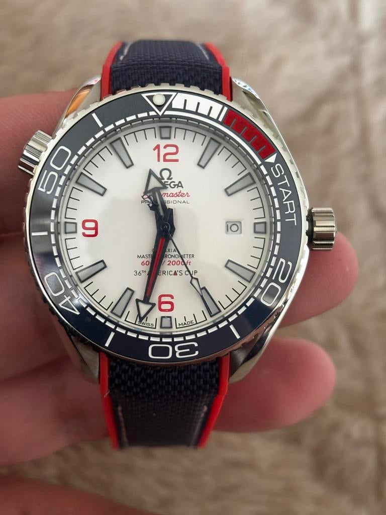 Omega Seamaster Diver 600M 36th America’s Cup, Enlèvement ou Envoi, Comme neuf, Montre-bracelet, Omega