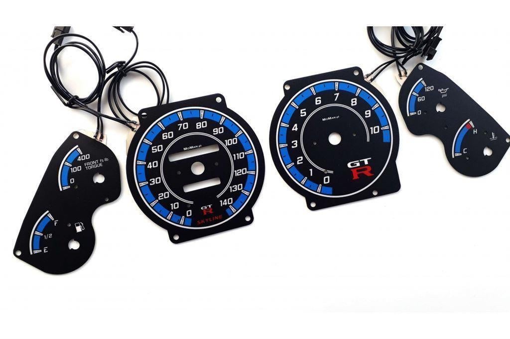 Nissan Skyline GT-R R32 – Indiglo Tellerplaten, Enlèvement ou Envoi