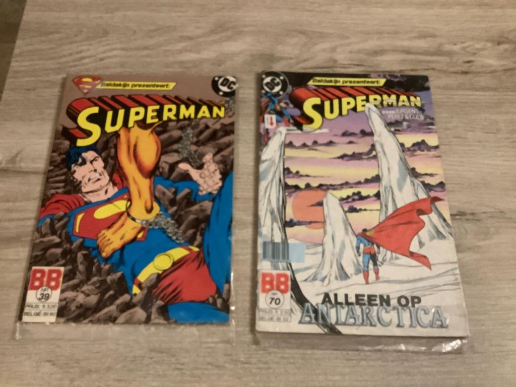 Superman verschillende comic strips (1987-1991), Livres, BD | Comics, Utilisé, Plusieurs comics, Europe, Enlèvement ou Envoi