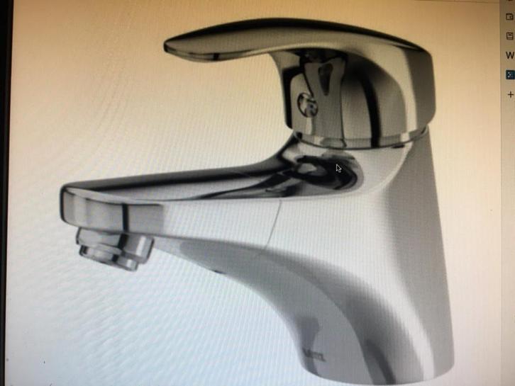 Mitigeur monocommande de lavabo , chromé, Bricolage & Construction, Sanitaire, Neuf, Robinet, Chrome, Enlèvement ou Envoi