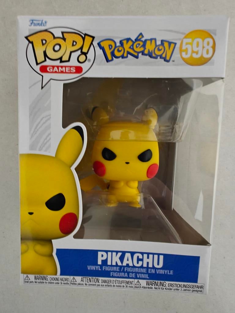 Figurine Pop Pokémon 598 Pikachu, Collections, Jouets miniatures, Enlèvement, Neuf