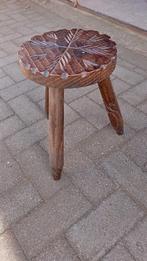 Houten krukje, Ophalen, Minder dan 45 cm, Gebruikt, Rond