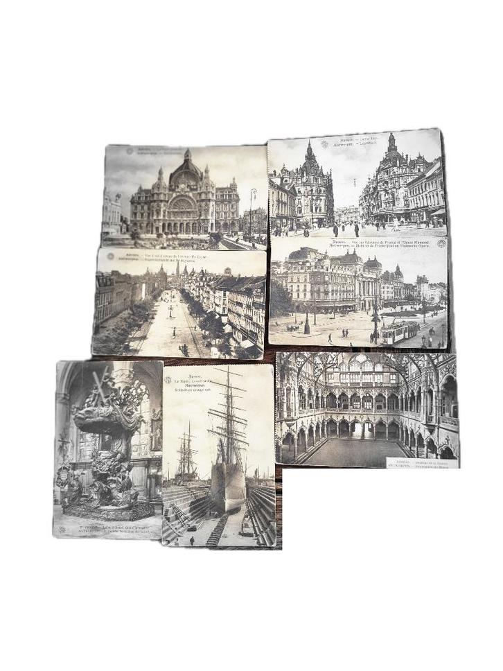 postkaarten Antwerpen, Verzamelen, Postkaarten | Themakaarten, Ongelopen, 1920 tot 1940, Gebouw, Ophalen of Verzenden
