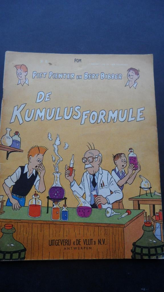 La formule Kumulus - Piet Pinter et Bert Bibber, Livres, BD, Enlèvement ou Envoi