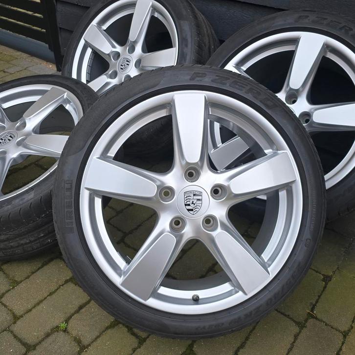Orig 19" PORSCHE velgen CAYMAN BOXSTER S R GTS  981 982 718, Auto-onderdelen, Banden en Velgen, Banden en Velgen, Zomerbanden